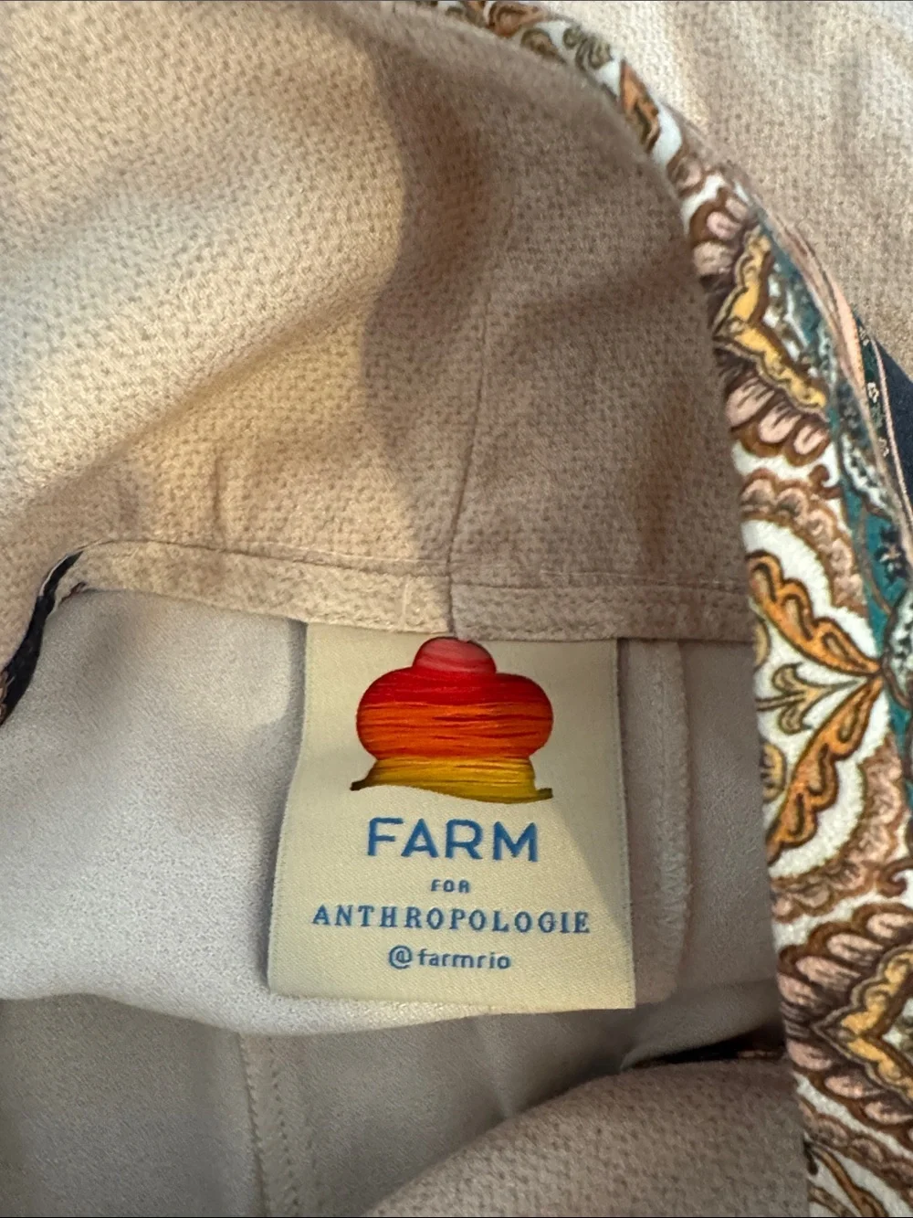 Farm Rio Anthropologie Wide Leg Pants